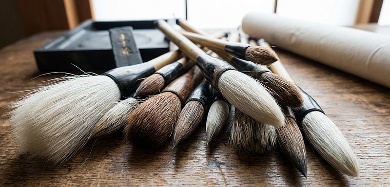 Verschiedene Pinselarten